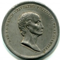Milano, Carlo Trivulzio (1715-1789): medaglia 1789, opus Guillemard. Diametro 46 mm. Gr. 34,57