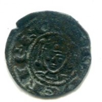 Messina, monetazione a nome di Enrico e Federico (1196-1197): denario (MIR#58)
