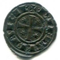 Brindisi, Federico II (1197-1250): denaro del 1249 (MIR,85#298)
