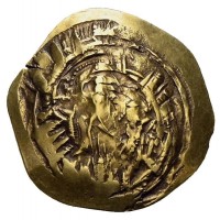 Andronico II Paleologo (1282-1328): hyperperon coniato con Michele IX tra il 1295-1305 (Sommer#80.1.9), grammi 4.13