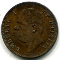 Umberto I (1878-1900): 5 cent.1896 (Gigante#52)
