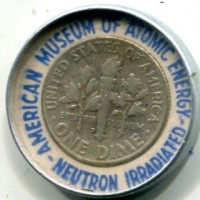USA: 10 cent. "Neutron Irradiated"