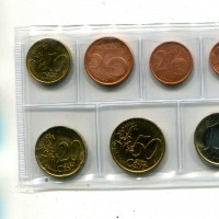 Italia 2002: serie euro, confezionata da privati
