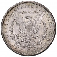 USA: 1 dollaro 1892-CC "Morgan", altissima qualità
