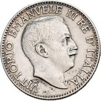 Somalia Italiana, Vittorio Emanuele III (1909-1925): 1/2 rupia 1910 (Gigante#9)