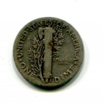 USA: 10 cent. 1927 "Mercury"

