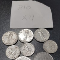 Vaticano, Pio XII (1939-1958): lotto di 10 monete differenti, mediamente BB/BB+