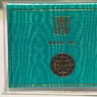 Vaticano 2013: 2 euro commemorativi "Rio de Janeiro", in confezione originale zecca