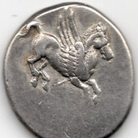 Akarnania, Leukas (320-280 a.C.): statere (Calciati#145)
