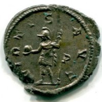 Gallieno (253-268 d.C.): antoniniano "VIRTVS AVG" (R.I.C.#90)