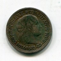 Haiti, Repubblica (dal 1863): 10 centesimi 1881 (KM#44)