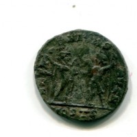 Massenzio (306-312 d.C.): follis " AETERNITAS AVG N" zecca di Ostia 2,24g (RIC,VI#35)