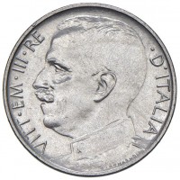 Vittorio Emanuele III (1900-1943): 50 cent. 1926-liscio "Leoni" (Gigante#172), PER NUMISMATICA, tiratura di soli 500 pezzi