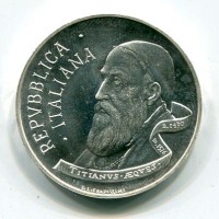 Repubblica Italiana: 1990, 500 lire "Tiziano", da confezione zecca