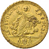 Roma, Pio VI (1774-1799): doppia 1787 (Muntoni#4a), grammi 5.47