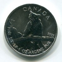 Canada, Elisabetta II (1952-2022): 5 dollari 2012 "Oncia-Puma"
