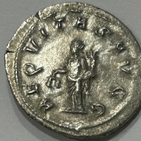 Filippo I (244-249 d.C.): antoniniano "AEQVITAS AVGG" (RIC,IV#27b), grammi 3.20, mm 24