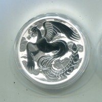 Australia, Elisabetta II (1952-2022): 1 dollaro 2022 "Phoenix" -Oncia-
