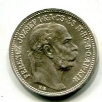 Ungheria, Francesco Giuseppe (1848-1916): 1 Korona 1915 (KM#484)
