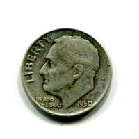 USA: 10 cent. 1950 "Roosevelt"
