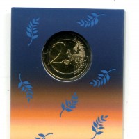 Malta 2017: 2 euro commemorativo "La Pace", in coincard
