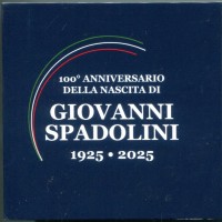 Italia 2025: 5 euro "Giovanni Spadolini" -Proof-, tiratura 4.000 pezzi.
