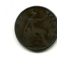 Gran Bretagna, Vittoria (1837-1901): 1 penny 1899