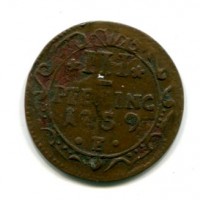 Germania, Wismar: 3 pfenning 1759 (KM#129)