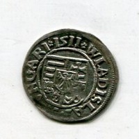 Ungheria, Wladislaus II (1490-1516): denaro 1511 K-G (Huszar#811), gr.0,6