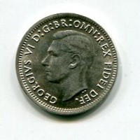 Australia, Giorgio VI (1936-1952): 3 pence 1949 (KM#44)