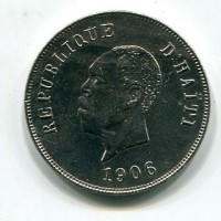 Haiti, Repubblica (dal 1863): 10 centesimi 1906 (KM#54)
