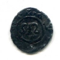 Manfredonia, Manfredi (1258-1266): denaro (MIR#482)
