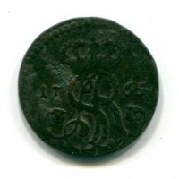 Polonia, Stanislao Augusto (1764-1795): 1 grosz 1765-g (KM#177)
