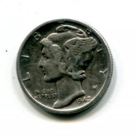 USA: 10 cent. 1942-S "Mercury"
