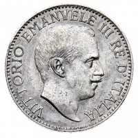 Somalia Italiana, Vittorio Emanuele III (1909-1925): 1/2 rupia 1913 (Gigante#11)