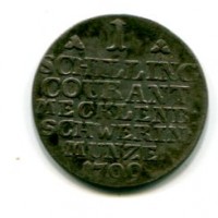 Germania, Mecklenburg-Schwerin, Friedrich Franz I (1785-1837): 1 scellino 1799 (KM#220)