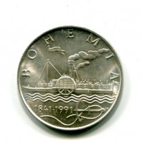 Repubblica Federale: 50 korun 1991 "Bohemia" (KM#145)
