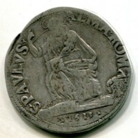 Roma, Paolo V (1605-1621): testone 1613 (Muntoni#79F), gr.9,28