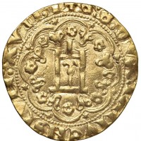Genova, Giorgio Adorno (1413-1415): genovino (MIR#61), grammi 3.46