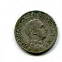Vittorio Emanuele III (1900-1943): 1 lira 1909 "Quadriga veloce"(Gigante#133)