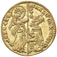 Venezia, Marco Corner (1365-1368): ducato (Paolucci#1), grammi 3.53