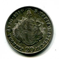 Austria, Ferdinando I (1835-1848): 20 kreuzer 1841-B (Frunwald#939)
