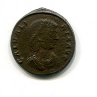 Galeria Valeria (308-314 d.C.): follis "VENERI VICTRICI" zecca di Tessalonica (RIC#33)
