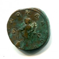 Filippo I (244-249 d.C.): sesterzio "ANNONA AVG" (RIC#168a), grammi 19.07
