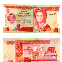 Belize: 5 dollari 1/01/2005
