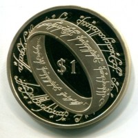 Nuova Zelanda, Elisabetta II (1952-2022): 1 dollaro 2003 "The Lord of the rings" (KM #141)