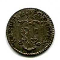 Svizzera, Ginevra: 9 denari (3 quarti) (KM#78)