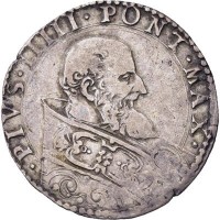 Bologna, Pio V (1566-1572): bianoc (Muntoni#49), grammi 4.76