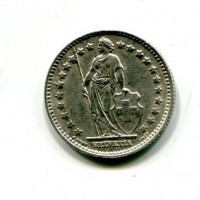 Svizzera, Confederazione: 1 franco 1937
