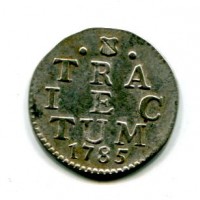 Olanda, Utrecht: 2 stuivers 1785 (KM#112)